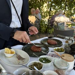 Hotel Hirschen am See - Steak Tartar made table side by Edona. Custom to your liking.