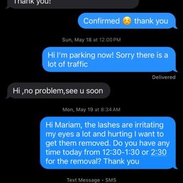 The lashes were so uncomfortable and heavy that I couldn't last even 24 hours with them. They were removed The lashes were so uncomfortable and heavy that I couldn't last even 24 hours with them. They were removed