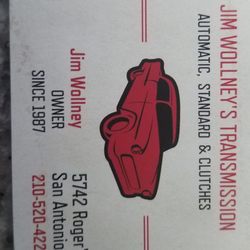 Jim Wollney Transmission - Business card