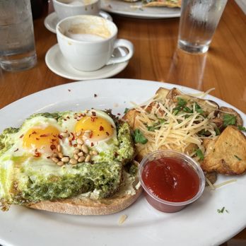 Eat Chow - pesto eggs - Breakfast & Brunch Near Me - Costa Mesa, California