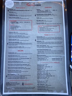 Menu photo 7 Sushi Omakase Gilroy, CA