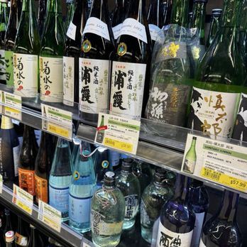 Mitsuwa Marketplace - As many variety as looking at beer selection at an American liquor store ~ - Japanese Near Me - Edgewater, New Jersey Mitsuwa Marketplace - As many variety as looking at beer selection at an American liquor store ~ - Japanese Near Me - Edgewater, New Jersey