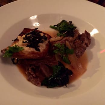 Table, Donkey and Stick - Milk braised goat ($24) - Modern European Near Me - Chicago, Illinois Table, Donkey and Stick - Milk braised goat ($24) - Modern European Near Me - Chicago, Illinois