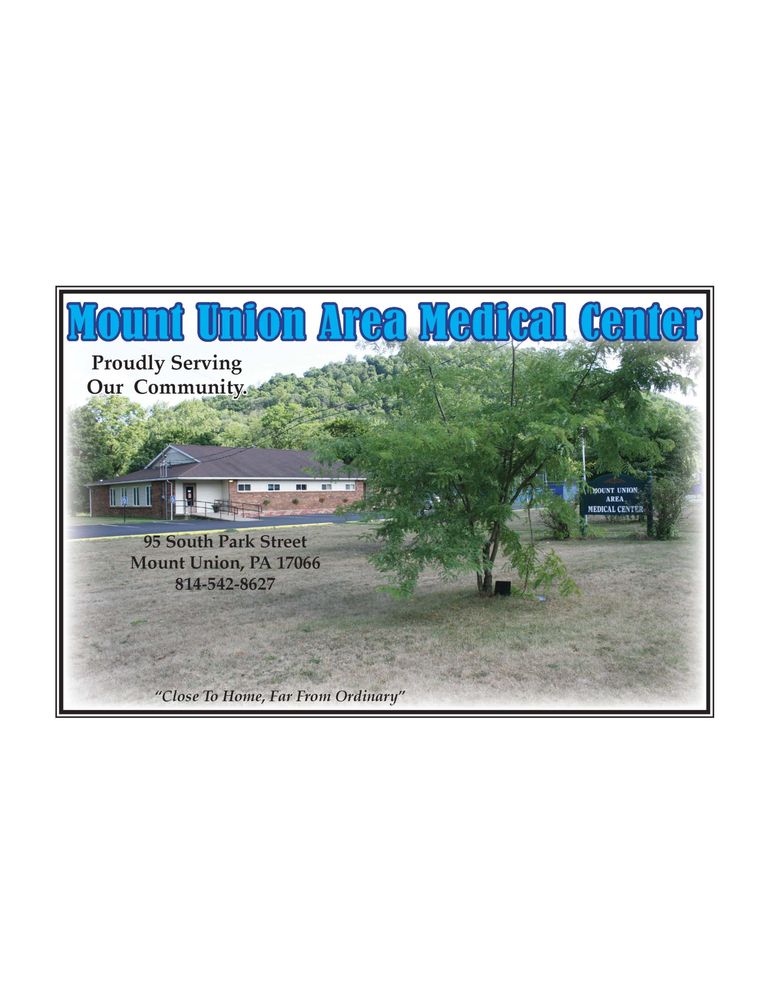 MOUNT UNION AREA MEDICAL CENTER 95 S Park St, Mount Union