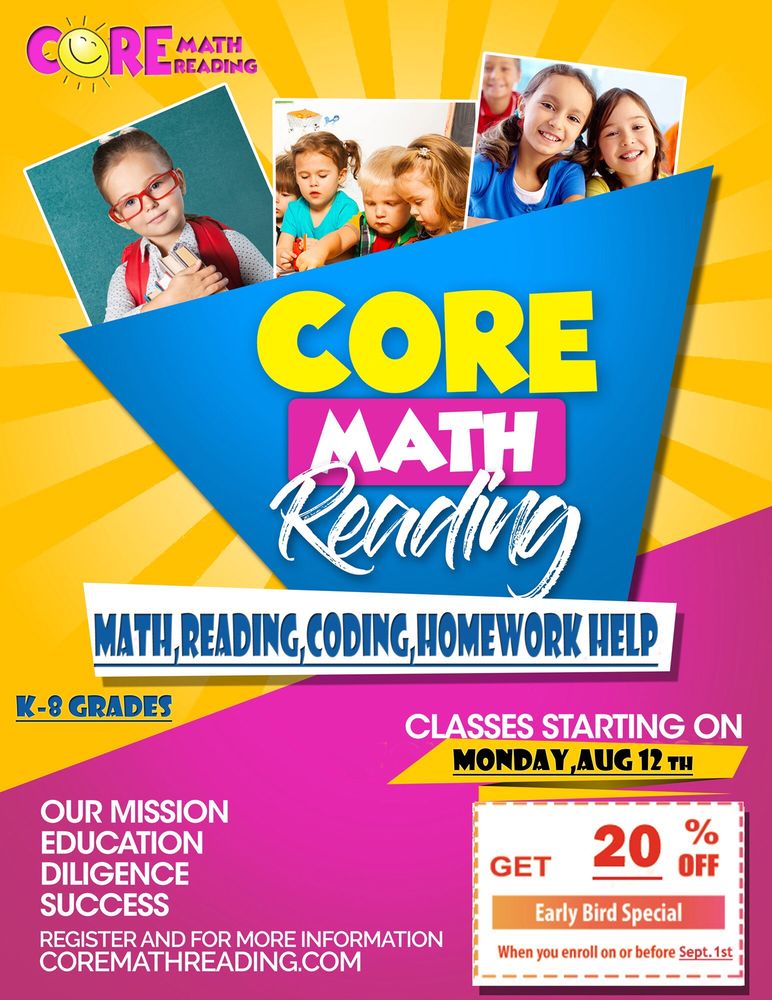 Core Math Reading - reading tutor in Henderson, NV
