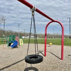 Brandywine Park - Tire swing