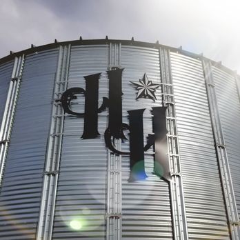 Harper House - a metal silo with the letter h on it - New American Near Me - Cadiz, Kentucky Harper House - a metal silo with the letter h on it - New American Near Me - Cadiz, Kentucky