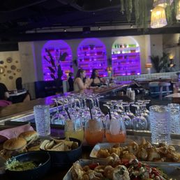 Sliders Table side guacamole Margarita flight Fried shrimp Fried calamari