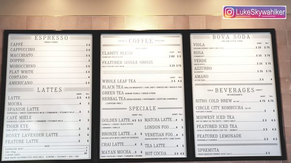 Menu photo 3 Bovaconti Coffee Indianapolis, IN