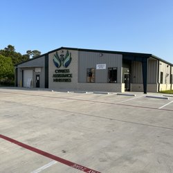 Cypress Assistance Ministries - Our new building and we share a parking lot with Air Depot
