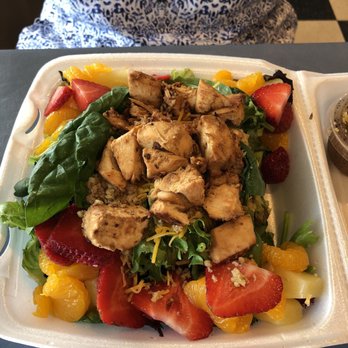 Castalano's Deli - Tropical fruit salad with grilled chicken - Delis Near Me - Houma, Louisiana Castalano's Deli - Tropical fruit salad with grilled chicken - Delis Near Me - Houma, Louisiana