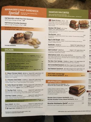 Menu photo 2 Jason's Deli Winston Salem, NC