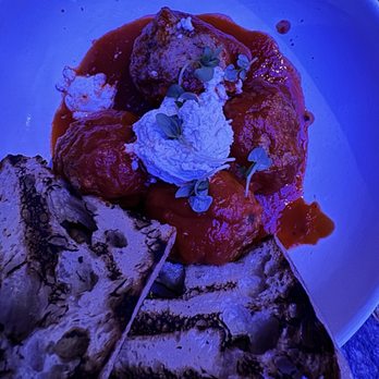 Spaghettini - Berkshire Pork Meatballs - Italian Near Me - Seal Beach, California