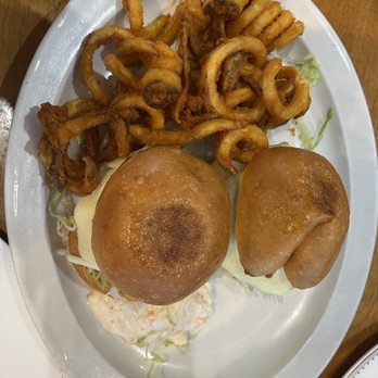 Masti Indian Street Eats - 2 Aloo Tikki Burgers - Indian Near Me - Duluth, Georgia