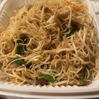 Purple Dot Cafe - $13 Singapore Noodles.  Price still somewhat lower than competitors. I'm coming here if prices stay low. Very good - Dim Sum Near Me - Seattle, Washington