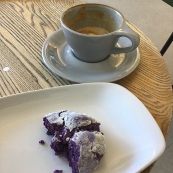 Coffee For Sasquatch - Ube cookie and Cappuccino - Coffee & Tea Near Me - Los Angeles, California Coffee For Sasquatch - Ube cookie and Cappuccino - Coffee & Tea Near Me - Los Angeles, California