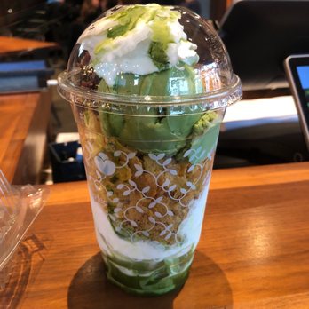 Nana's Green Tea - Matcha parfait - Desserts Near Me - Bellevue, Washington