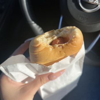 Snowflake Donuts - sausage and cheese kolache - Donuts Near Me - Houston, Texas