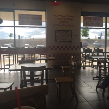 Five Guys - Seating - Burgers Near Me - Kalispell, Montana