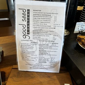 Good Seed Coffee Boutique - Menu - Coffee Roasteries Near Me - Solvang, California Good Seed Coffee Boutique - Menu - Coffee Roasteries Near Me - Solvang, California