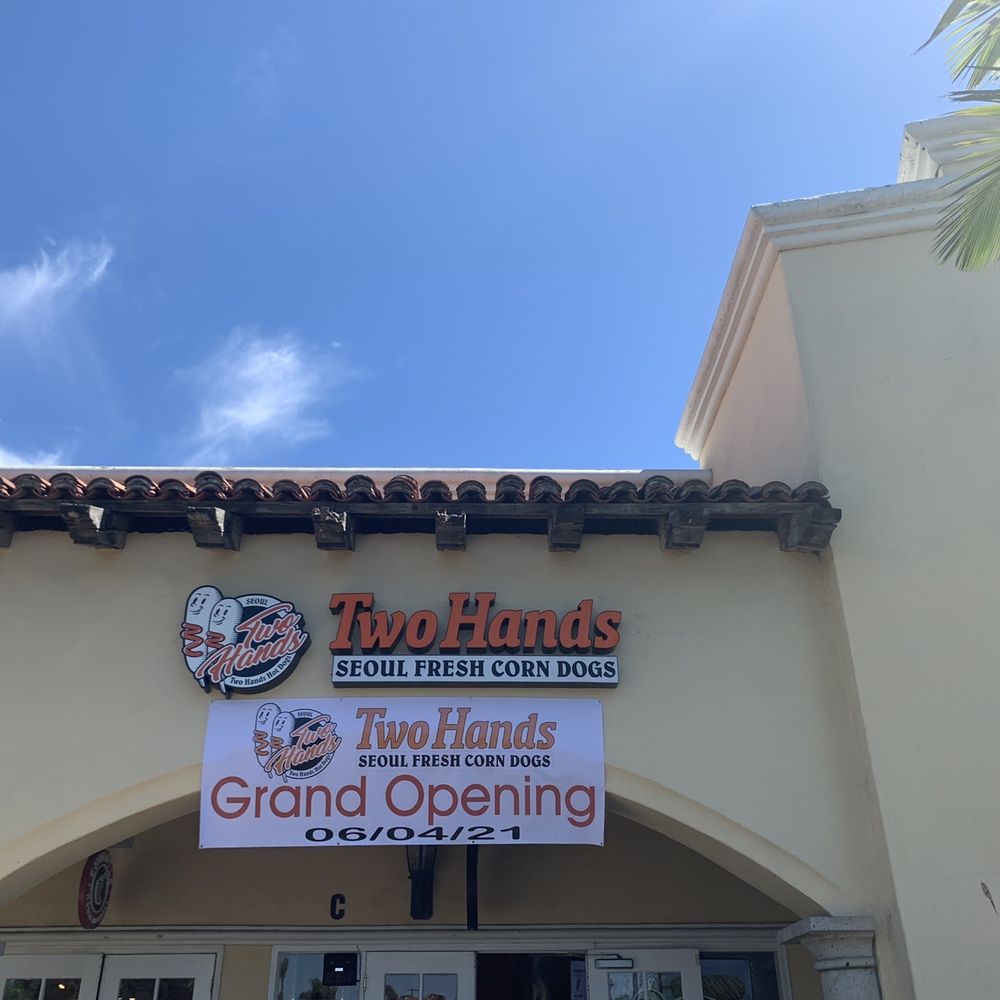 Two Hands Corn Dogs - Outside - Korean Near Me - Torrance, California Two Hands Corn Dogs - Outside - Korean Near Me - Torrance, California