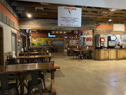 V Pizza + Tap Garden by null