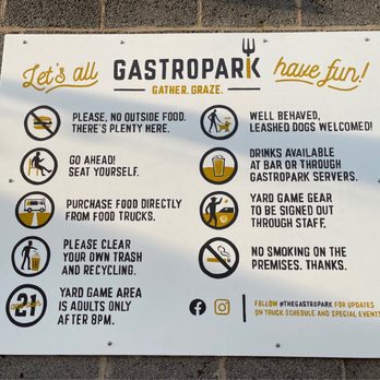 GastroPark - Rules! - Food Trucks Near Me - West Hartford, Connecticut GastroPark - Rules! - Food Trucks Near Me - West Hartford, Connecticut