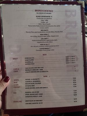 Menu photo 2 Clover Club Brooklyn, NY