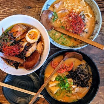 DOMU - Spicy broth vegan ramen on the bottom! - Ramen Near Me - Orlando, Florida DOMU - Spicy broth vegan ramen on the bottom! - Ramen Near Me - Orlando, Florida