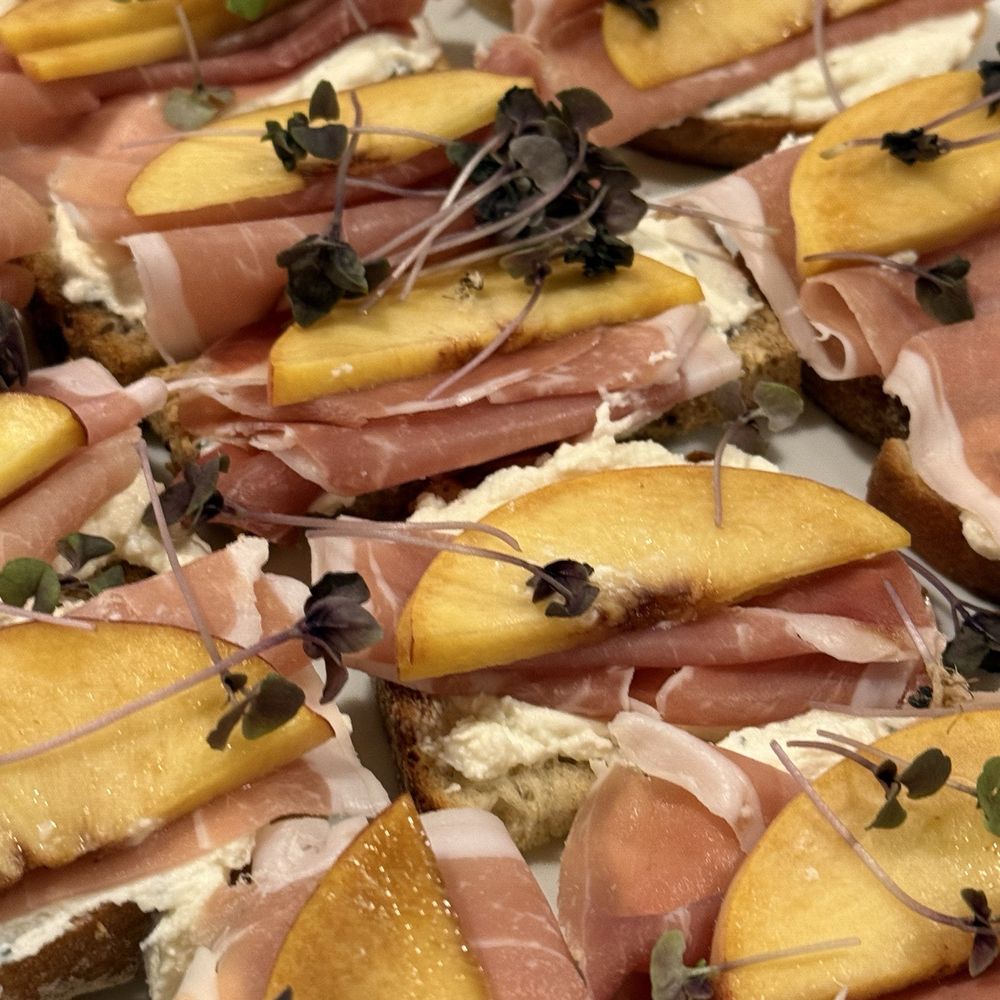 Olde Mill Inn - Prosciutto crostini - Hotels Near Me - Basking Ridge, New Jersey