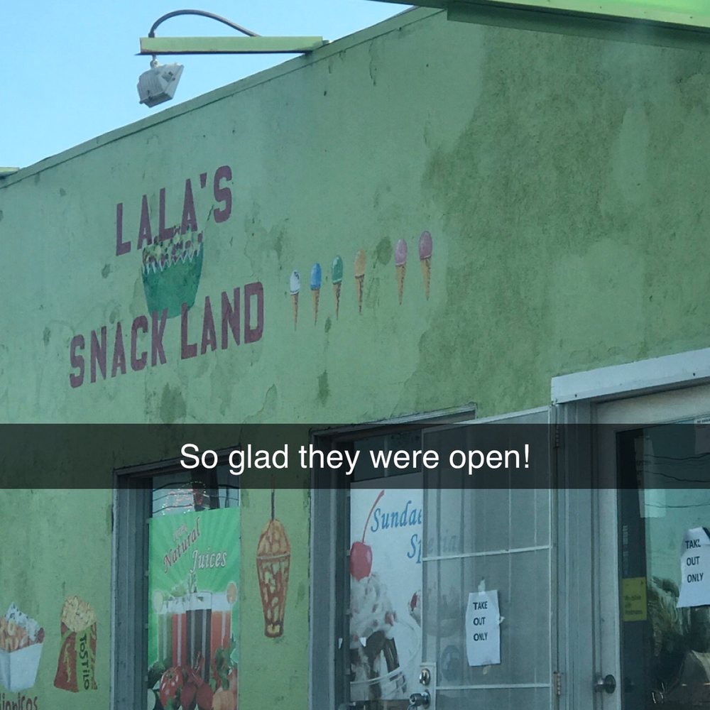 Front of store