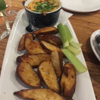 Olive + Oak - Blue crab gratin, with crispy bread pieces - Wine Bars Near Me - Saint Louis, Missouri Olive + Oak - Blue crab gratin, with crispy bread pieces - Wine Bars Near Me - Saint Louis, Missouri