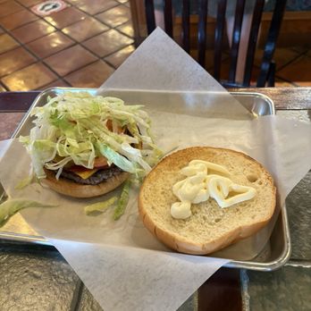 Gazeebo Burgers - Burger with cheese - American Near Me - Plano, Texas
