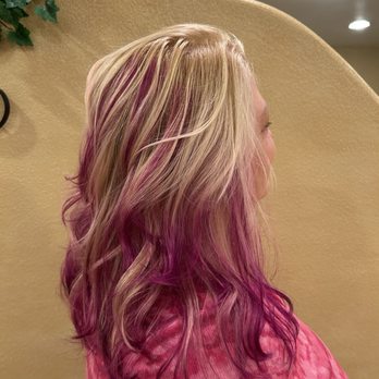 Hair Pros - Blonde with "Jam" by Gina. - Hair Salons Near Me - Beaumont, California Hair Pros - Blonde with "Jam" by Gina. - Hair Salons Near Me - Beaumont, California