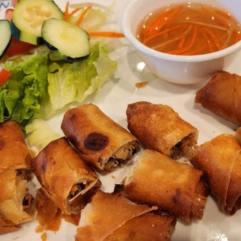 Nam Giao Restaurant - Egg rolls (5 rolls). I had to cut it in half to cool it down for my 7yo to eat. - Vietnamese Near Me - San Jose, California Nam Giao Restaurant - Egg rolls (5 rolls). I had to cut it in half to cool it down for my 7yo to eat. - Vietnamese Near Me - San Jose, California