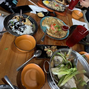 Full House BBQ - The spread of food - Barbeque Near Me - Las Vegas, Nevada