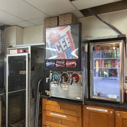 Ben Yehuda Pizza - ICEE machine 3 flavors $4. Canned soda $2 each.
