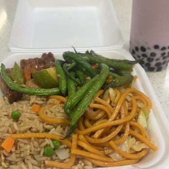 King's Wok Express - Taro smoothie and combo plate - Mongolian Near Me - Torrance, California King's Wok Express - Taro smoothie and combo plate - Mongolian Near Me - Torrance, California