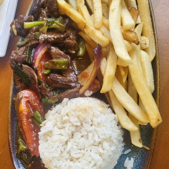 Brasas Peruanas - Lomo Saltado - Peruvian Near Me - Round Rock, Texas