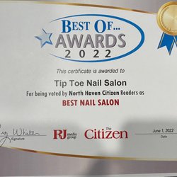 Tip Toe Tip Toe Nails - Congratulations