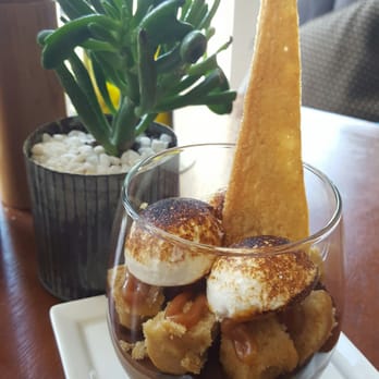 The Conservatory - Most beautiful and delicious s'mores I have ever had. Just the right amount of sweetness! - New American Near Me - Half Moon Bay, California The Conservatory - Most beautiful and delicious s'mores I have ever had. Just the right amount of sweetness! - New American Near Me - Half Moon Bay, California