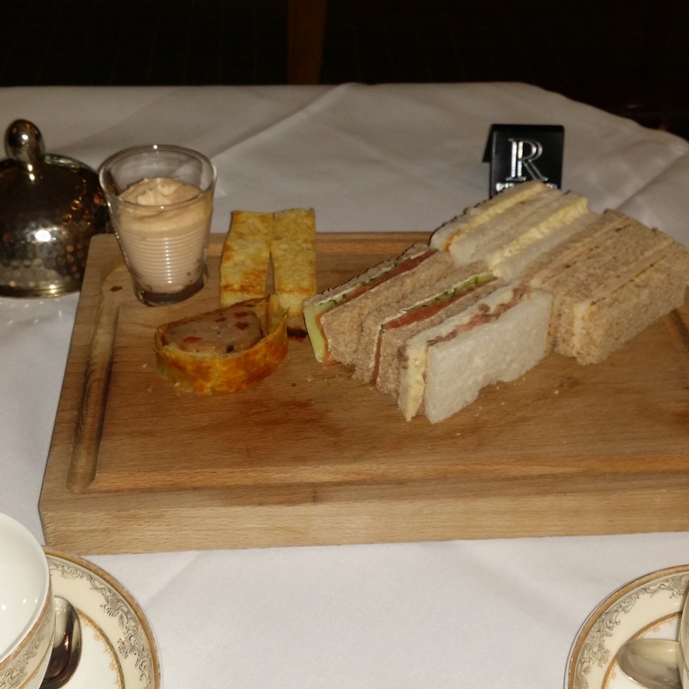 Gilpin Lodge Country House - Slightly nibbled start of our afternoon tea... such tasty treats.. - Hotels Near Me - Windermere, CMA