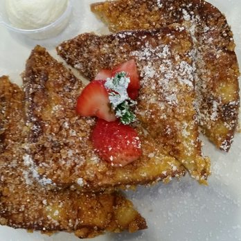 Stacks Pancake House - Macadamia Nut Captain Crunch French Toast. So good :) - Breakfast & Brunch Near Me - Irvine, California