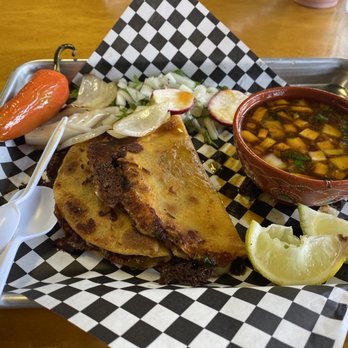 Dona Leti’s - Barria Tacos.  I think this is what they must have eaten at the Last Supper because this LORDT JESUS!!!! This made my soul happy. - Mexican Near Me - Houston, Texas