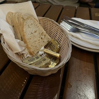Red Lion Tavern - this is the bread and butter with cold, stale bread. - Pubs Near Me - Los Angeles, California