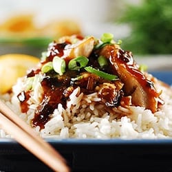Dream Dinners - Chicken Yakitori with Jasmine Rice