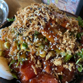Fish Bowl Kitchen - Tuna and salmon - Poke Near Me - Land O' Lakes, Florida
