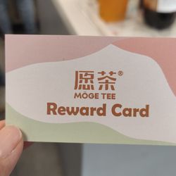 MOGE TEE SUNNYSIDE - Reward Card