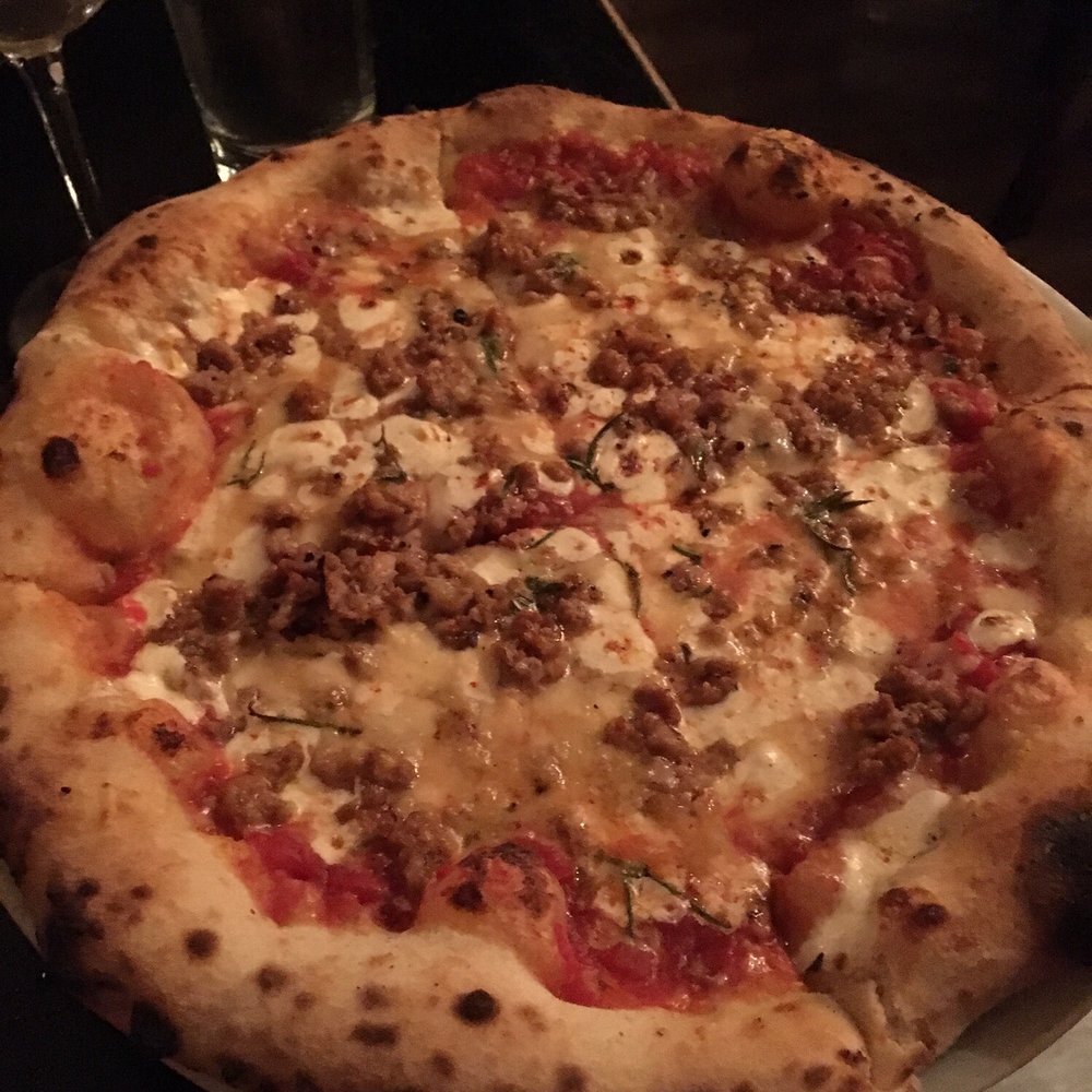 Posto - Spicy sausage pizza - Italian Near Me - Somerville, Massachusetts Posto - Spicy sausage pizza - Italian Near Me - Somerville, Massachusetts