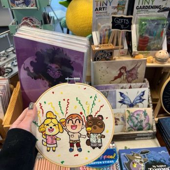 We Be Book'N - local artist of embroidery being sold - Bookstores Near Me - Monroe, Washington